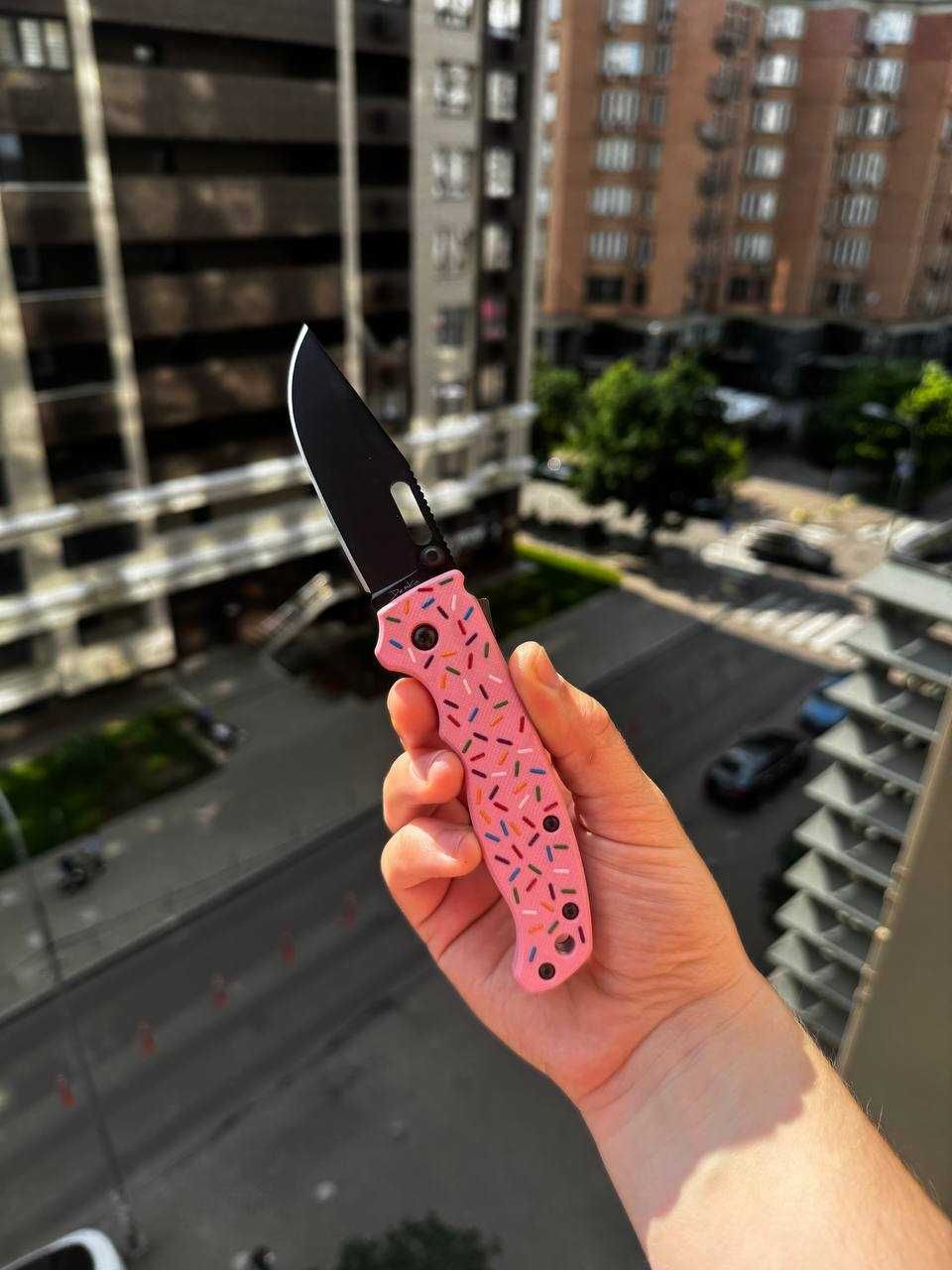 Складний ніж Demko AD20.5 Knife Fly Dessert Warrior Clip Point
