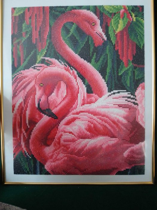 Obrazek z haftu diamentowego