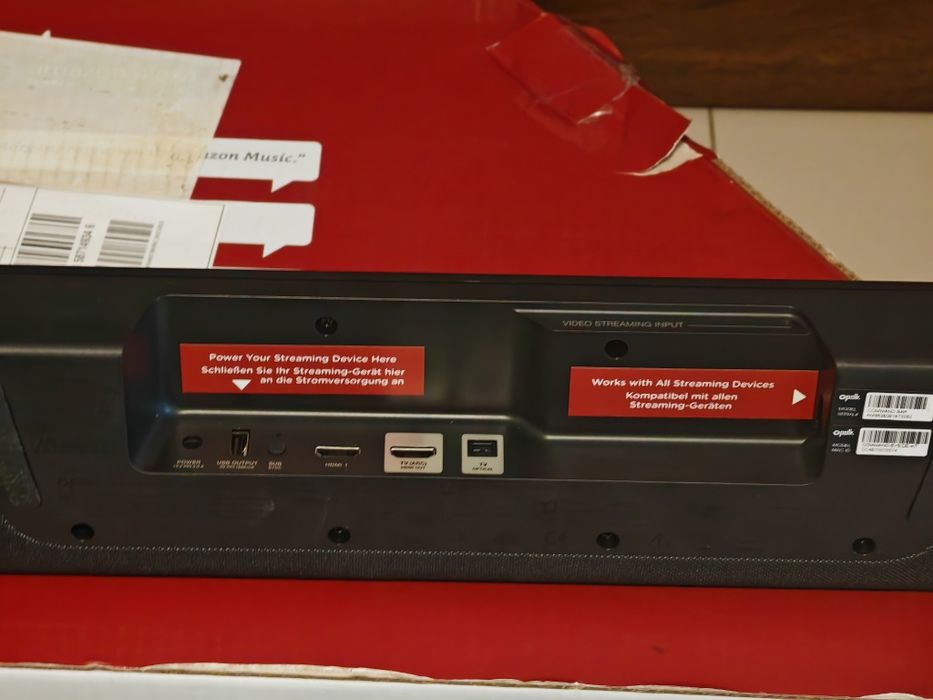 Soundbar Polk Audio Command Bar 2.1 260W WiFi Alexa Dolby