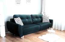 Nowoczesna Sofa w stylu Skandynawskim /Kanapa z funkcją spania