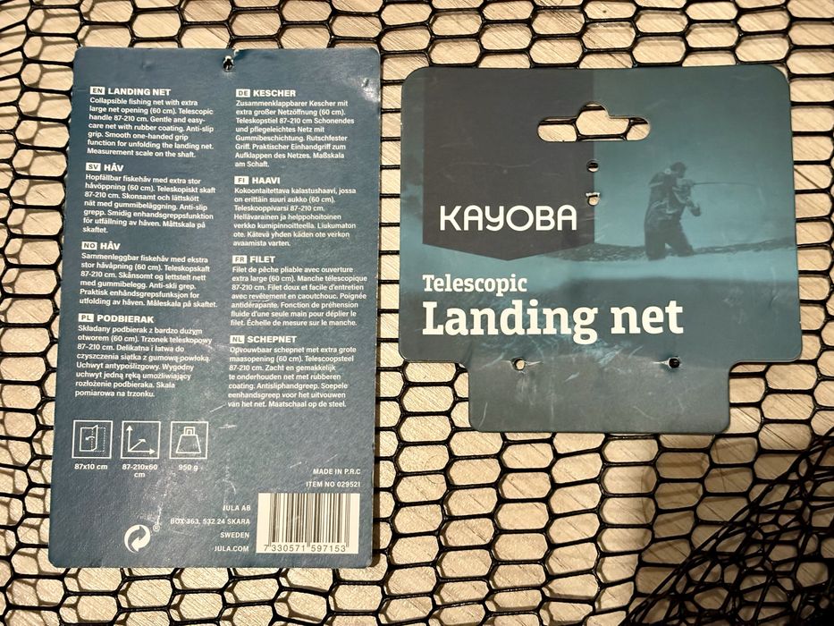 Podbierak Kayoba 60 cm gumowany teleskopowy nowy