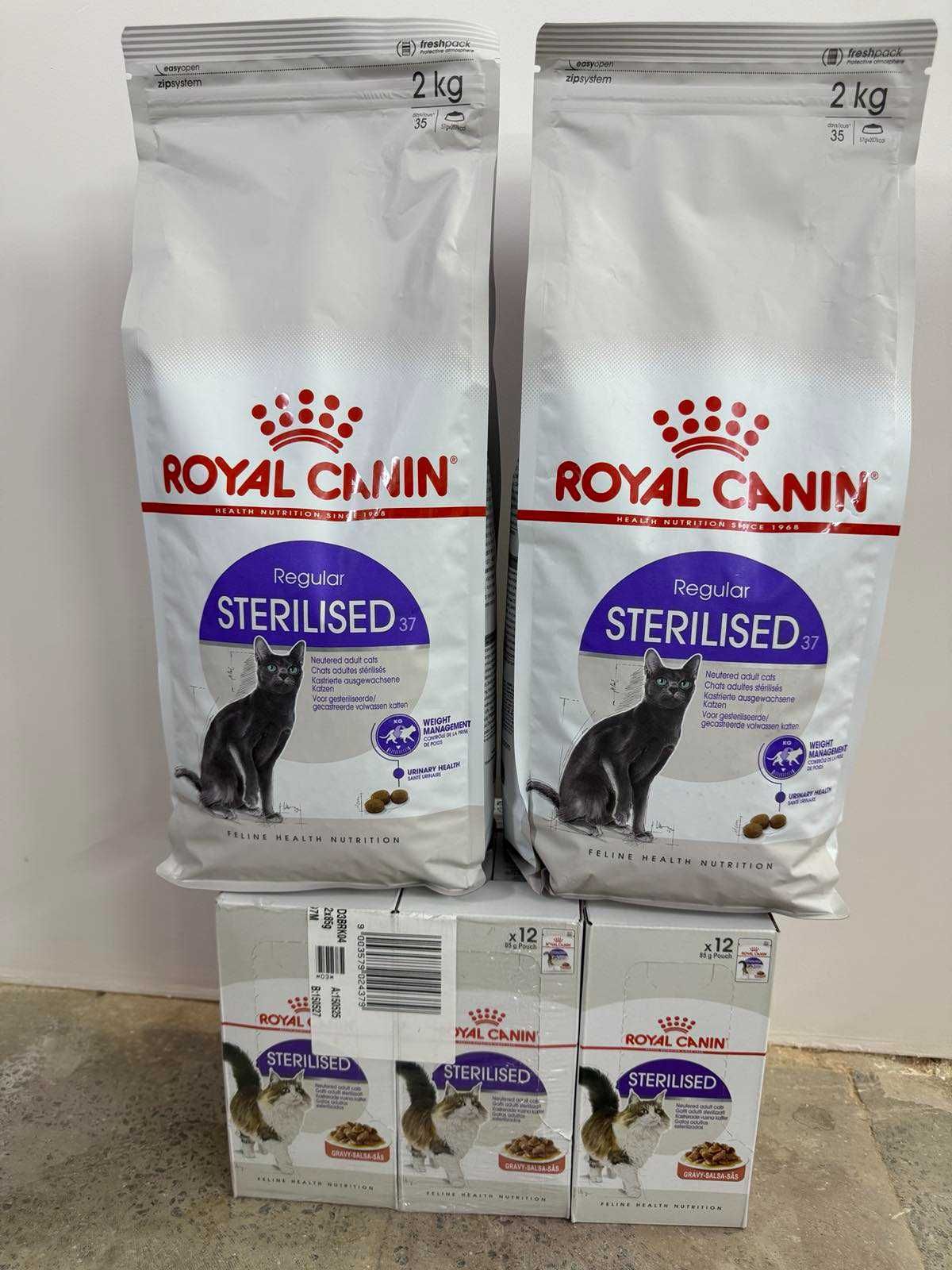 Royal Canin Sterilised 37 Сухий корм і мокрий