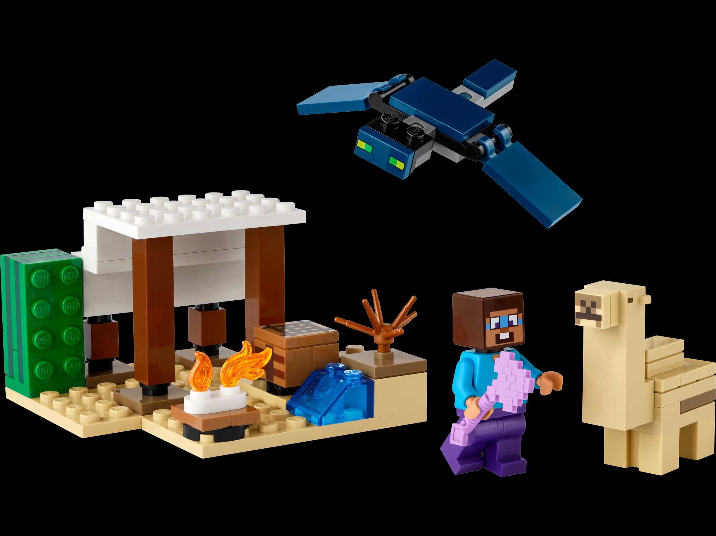 LEGO Minecraft 21251 Pustynna wyprawa Steve’a