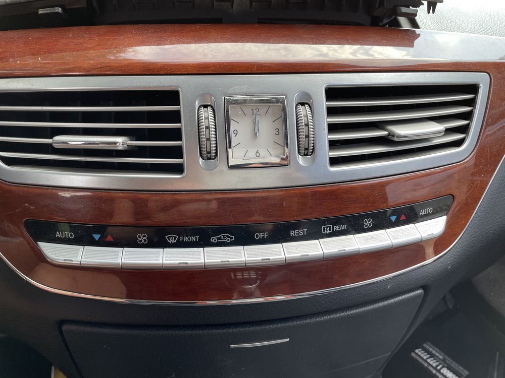 Panel klimatyzacji dekor mercedes s klasa w221 CL w216