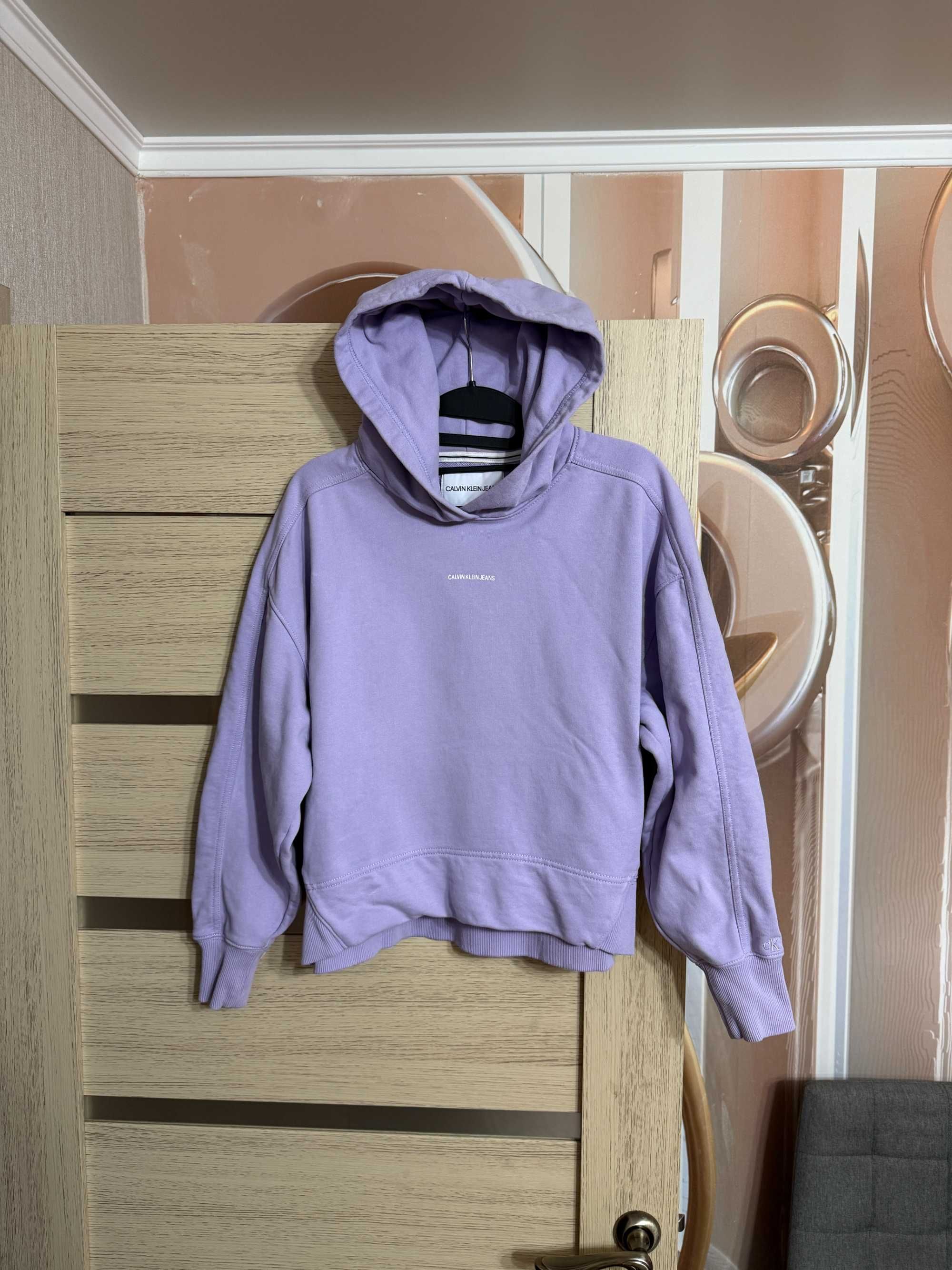 Жіноча кофта худі calvin klein jeans micro branding hoodie