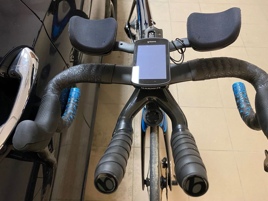 Kierownica czasowa, przystawka czasowa karbonowa Trek Madone speed