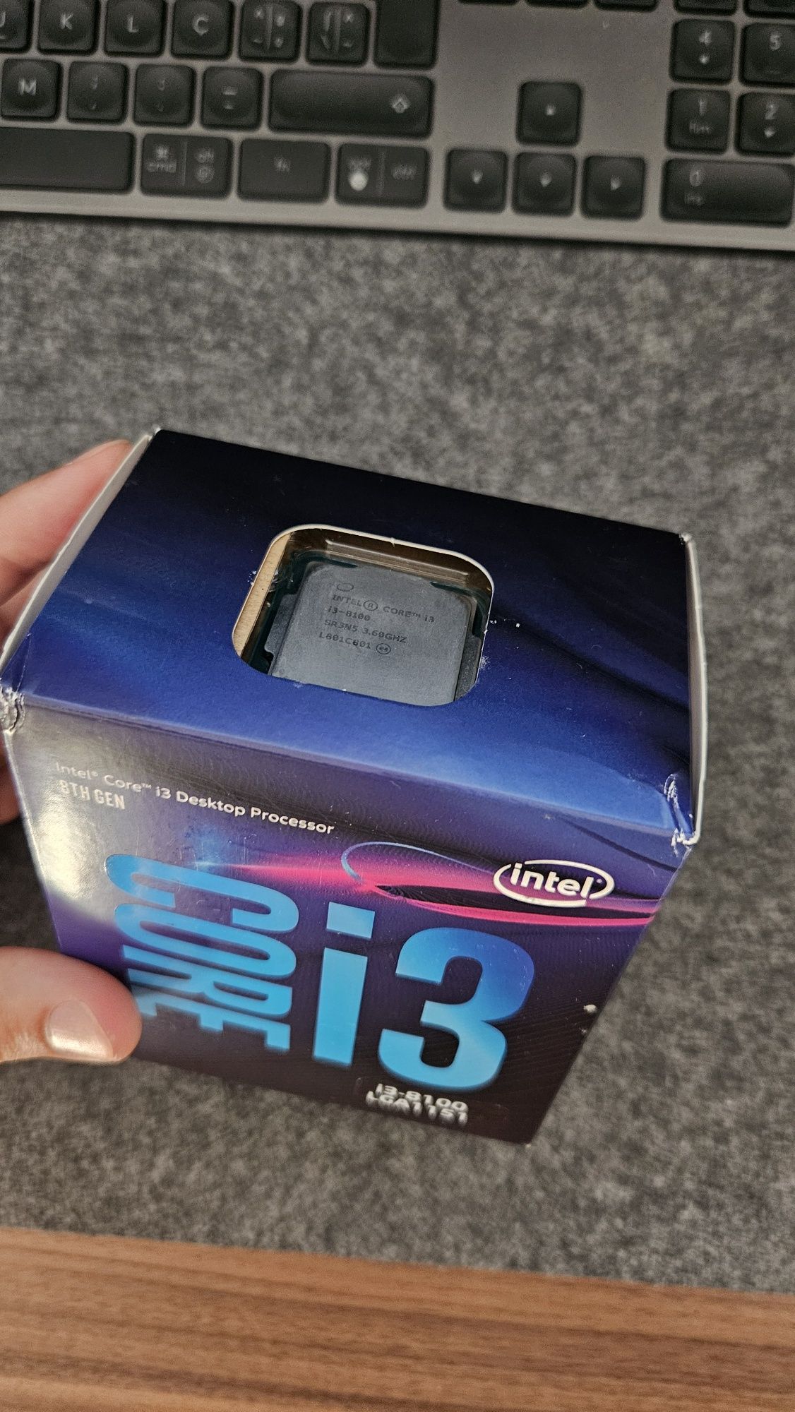 Processador Intel Core i3 8100 + cooler original | 4 núcleos