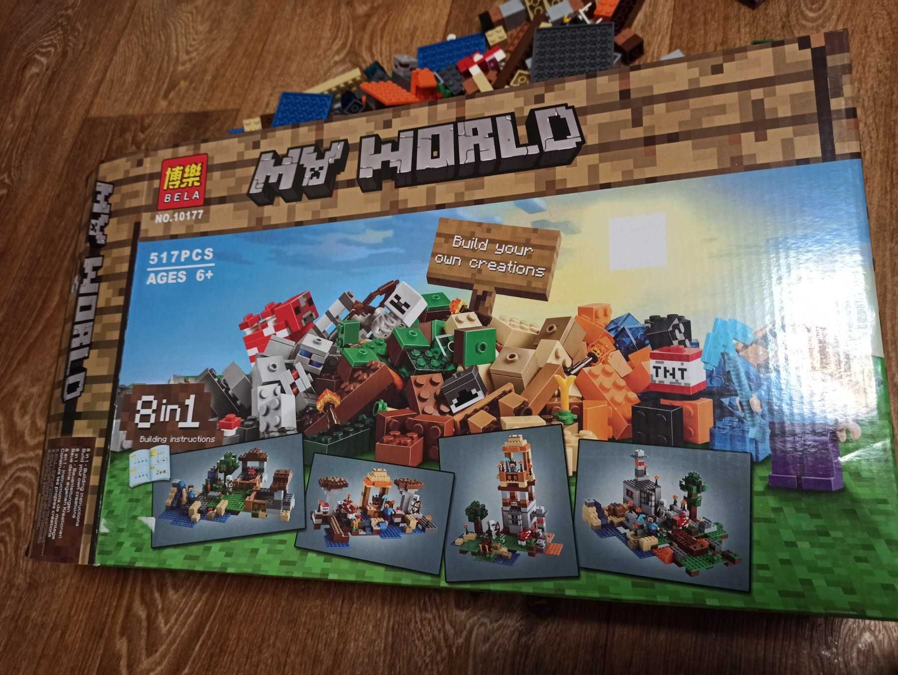 Конструктор My World МС 10177 Побудуй світ 517 деталей