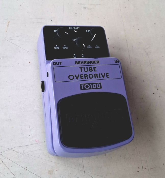 Pedal Behringer Tube Overdrive
