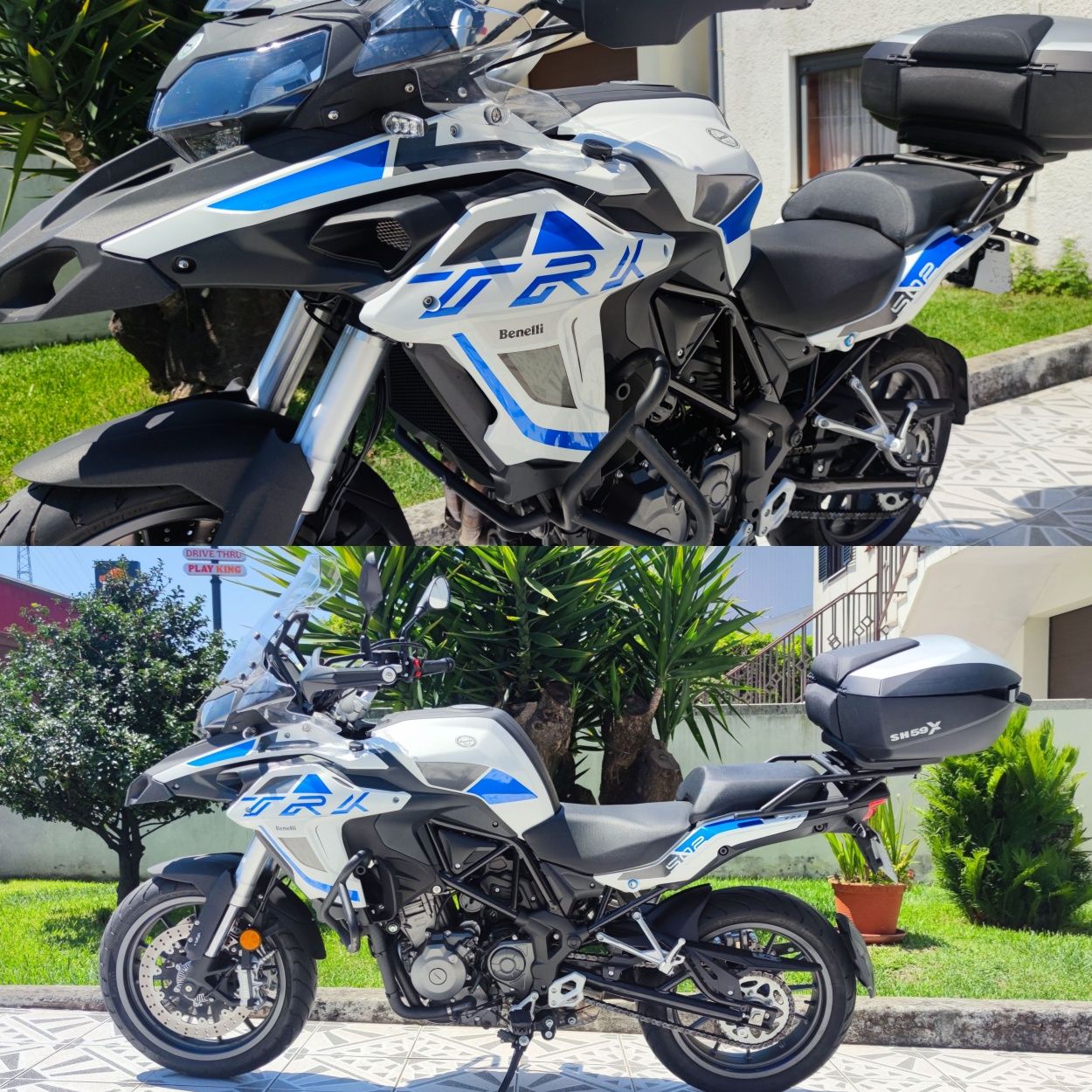 Autocolantes e personalizações Benelli TRK502