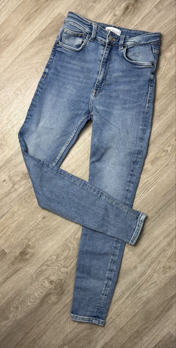 Джинси жіночі Zara, скіні, блакитні