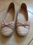 Baleriny espadryle w paski CCC