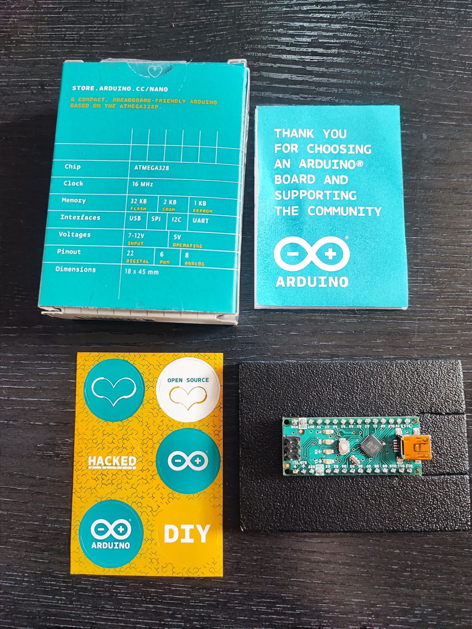 Arduino Nano Board Oryginalne Zapakowane !