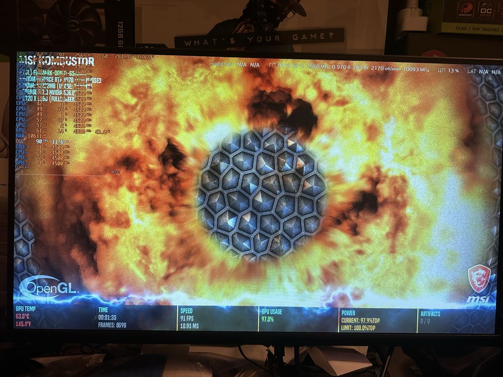 Msi trio RTX 4070Ti 12Gb GDDR6X