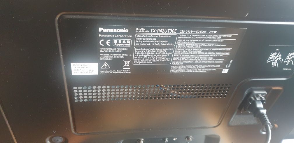 Plazma 42' Panasonic