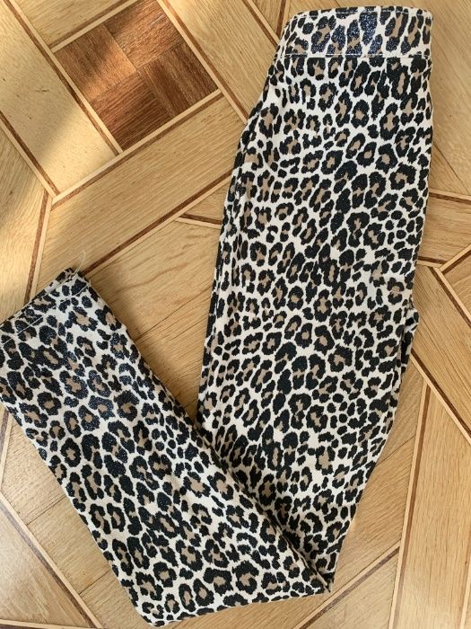 Леопардовые джинсы скинни childrens place на 10 лет