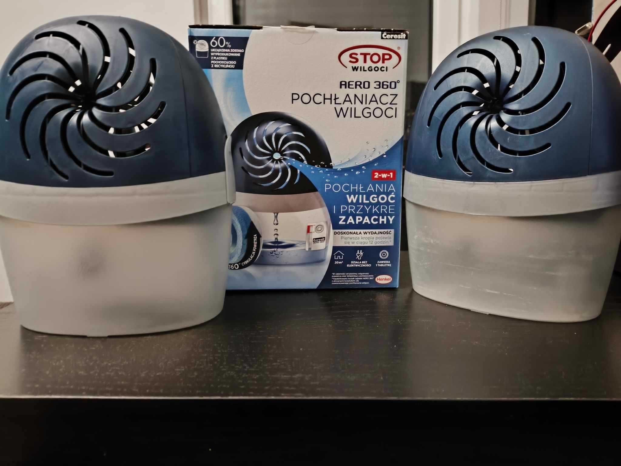 Pochłaniacze wilgoci Ceresit/Metylan Aero 360 - zestaw