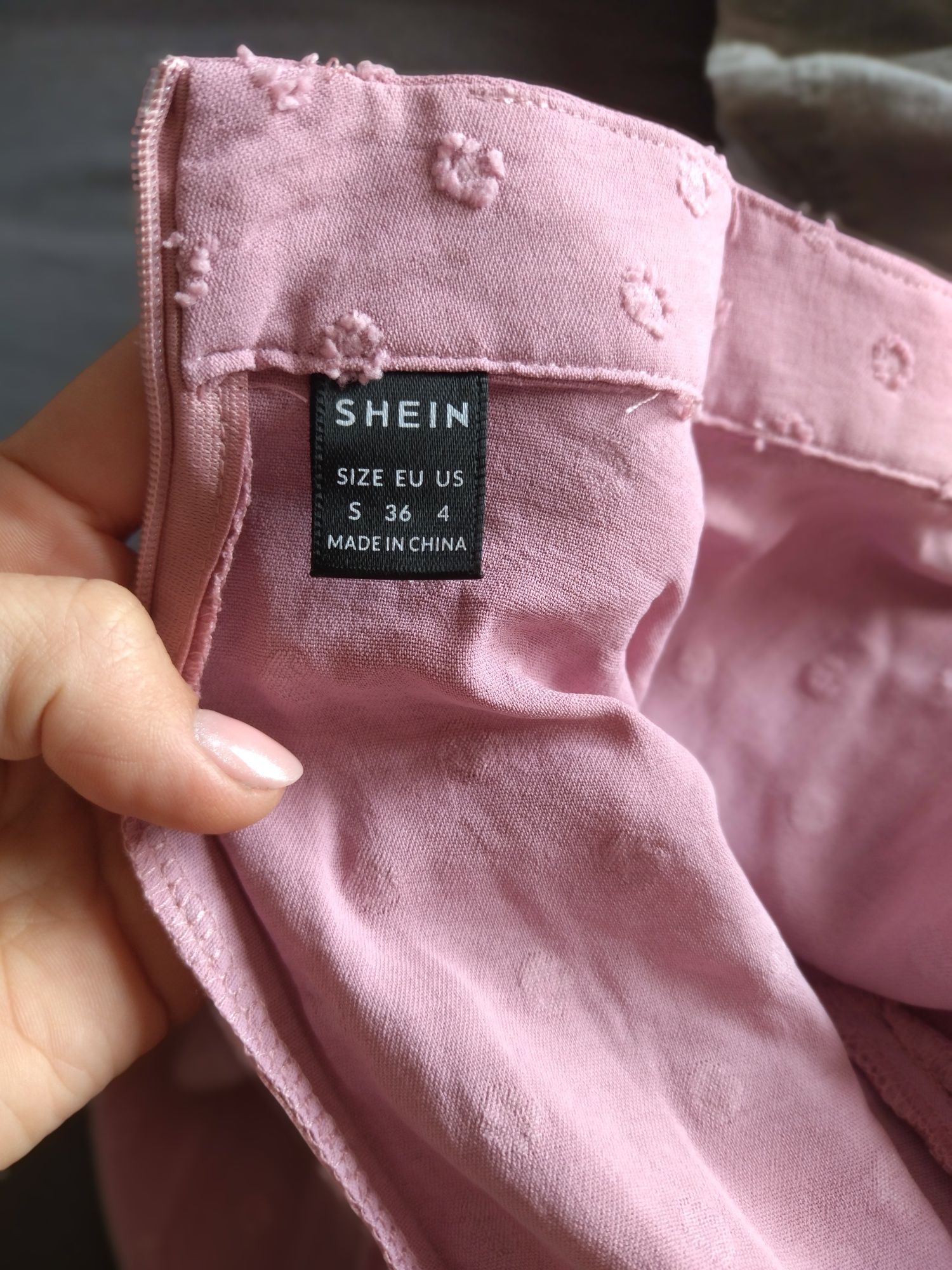 Piękna nowa sukienka liliowa midi retro vintage Shein rozm 36