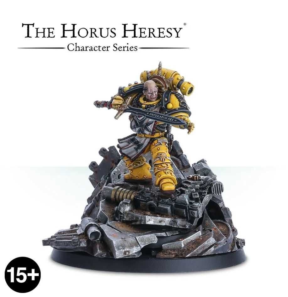Horus Heresy Sigismund, First Captain of the Imperial Fists