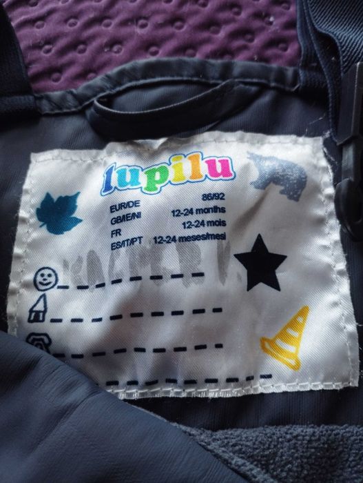 Spodnie przeciwdeszczowe Lupilu 12-24 m-ce