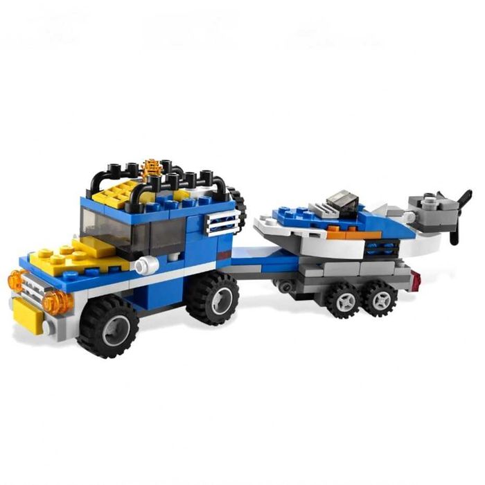 LEGO Creator 5765 - Ciężarówka Transportowa 3 w 1 | Stan Idealny