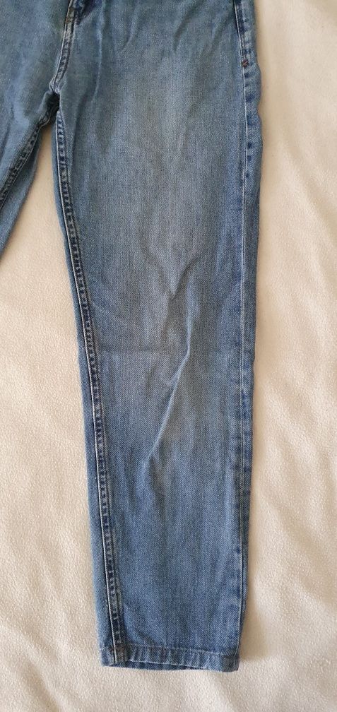 Jeansy spodnie mom jeans high waist, rozmiar xs