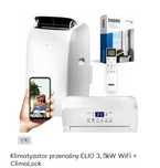 Klimatyzator przenośny ELIO E35T1 WHITE EBERG, wentylator, osuszacz.