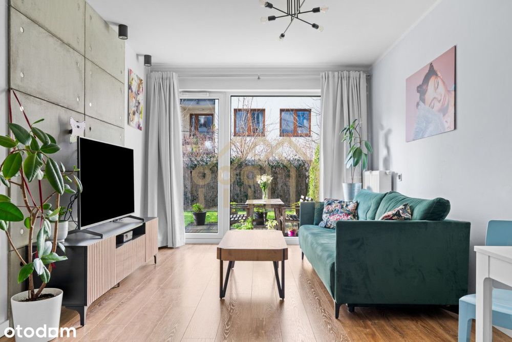 Klimatyczne 2 pok. z ogródkiem | Praga | 44m2