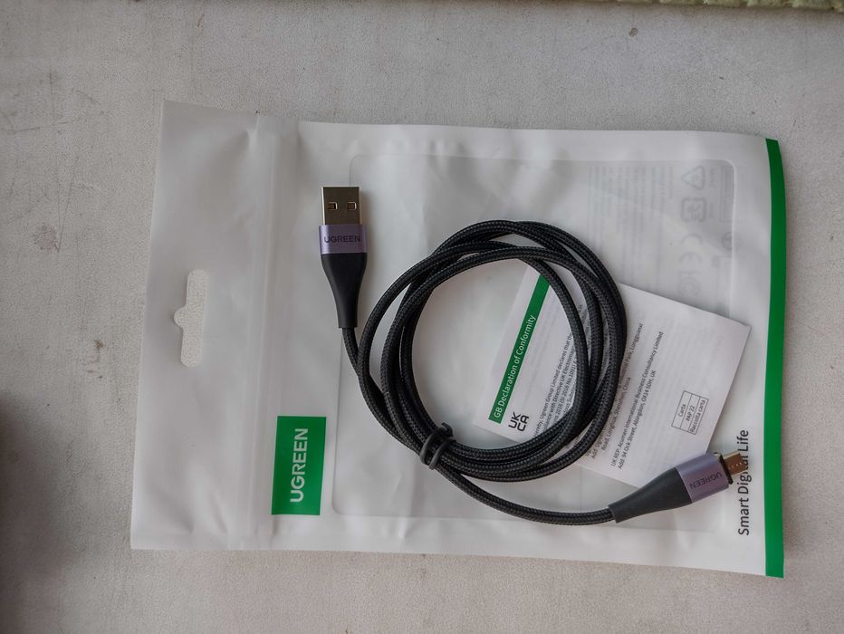 Магнітний кабель USB швидкоЇ зарядки та передачі даних AUFU 5A