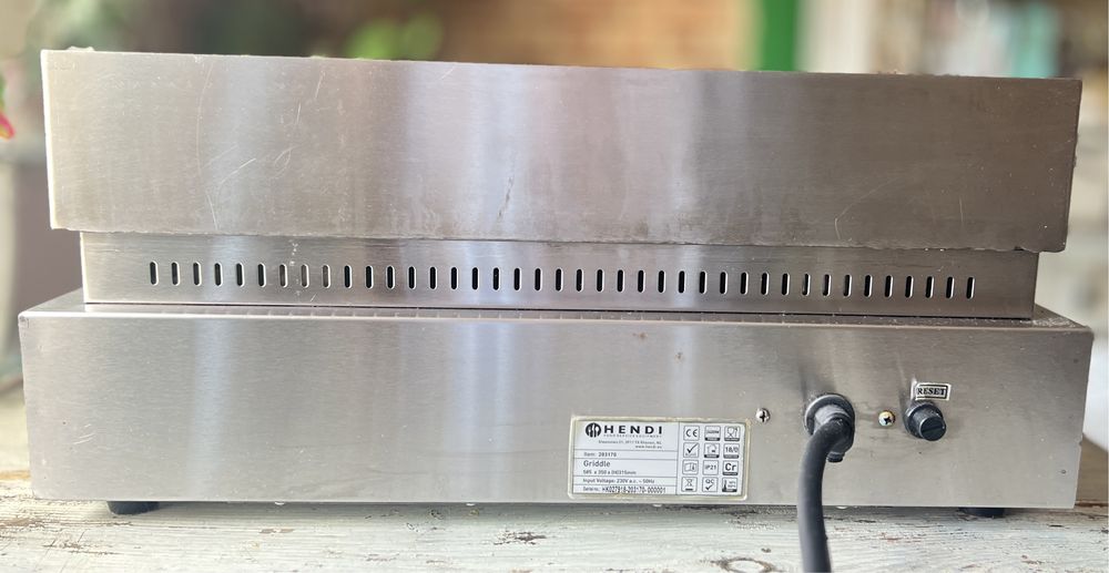 Hendi plyta gillowa ryflowana grill