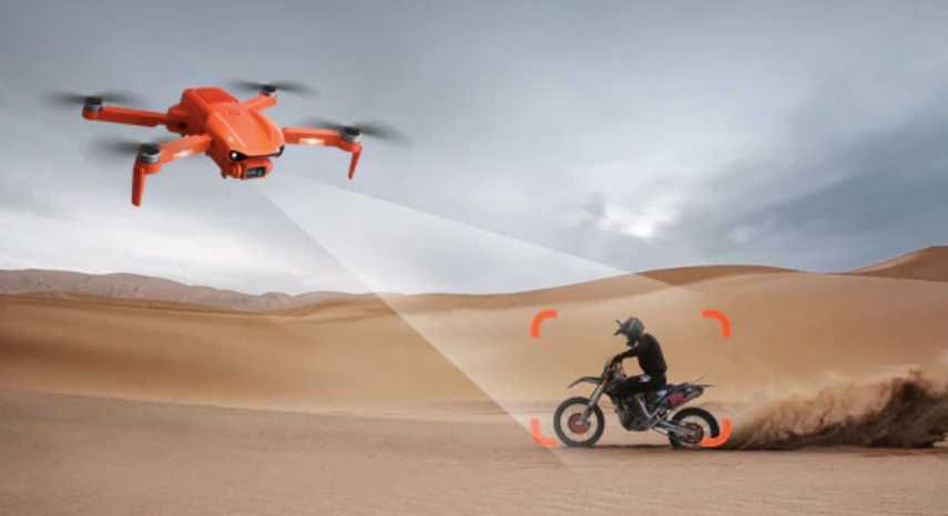 Dron F12 PRO 2 kamery GPS zasięg 3km 30min lotu autopilot zawis