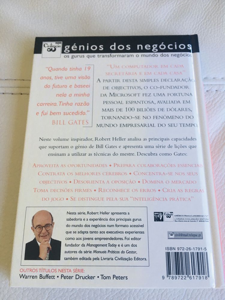 Genios dos negocios Bill Gates - Robert Heller