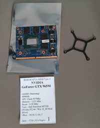 Серія апгрейд в/карта Nvidia GeForce GTX 965m 4gb MXM A