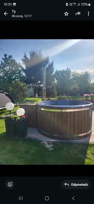 Balia ogrodowa, Bania, Jacuzzi -różne modele i kolory