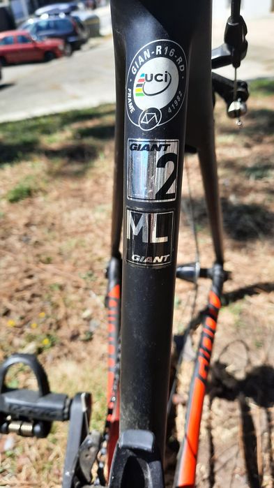 Bicicleta carbono estrada Giant advanced tcr