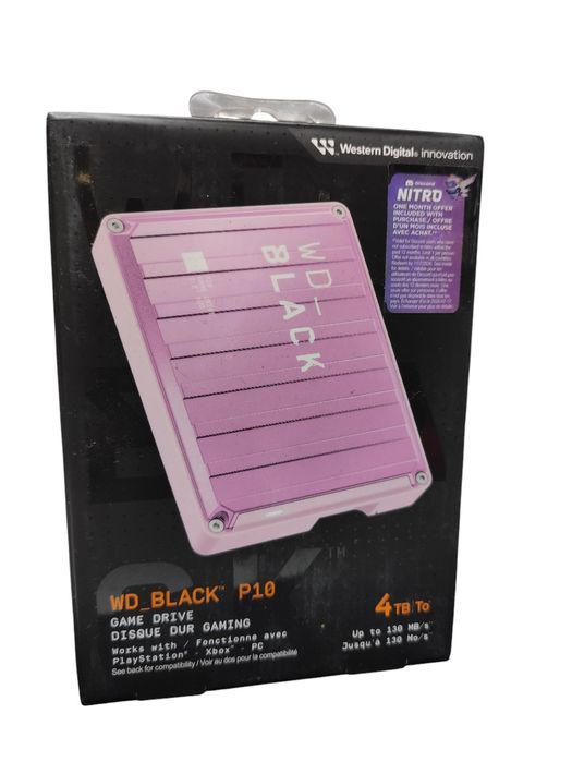 Na Lewara Dysk HDD WD BLACK P10 4TB