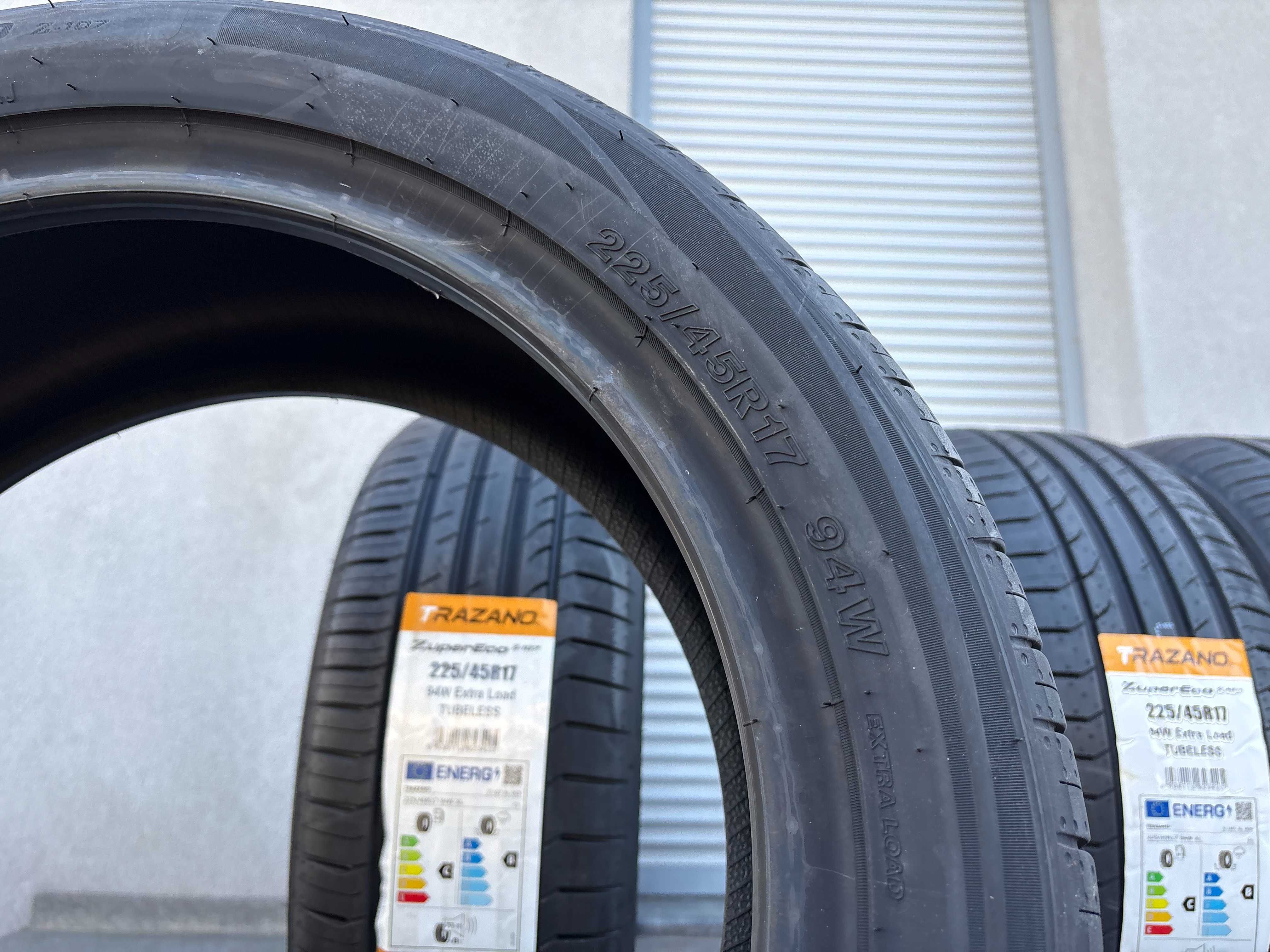 Letnie NOWE 225/45R17 Trazano Z107 C,B,72db 94W XL 2024r Gwar!
