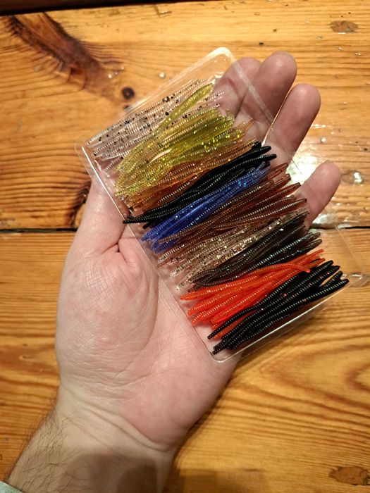 Miękkie gumy 6cm - 100 szt - zestaw 12