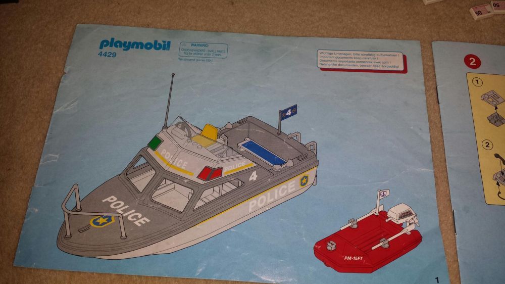 Playmobil  Barco Polícia