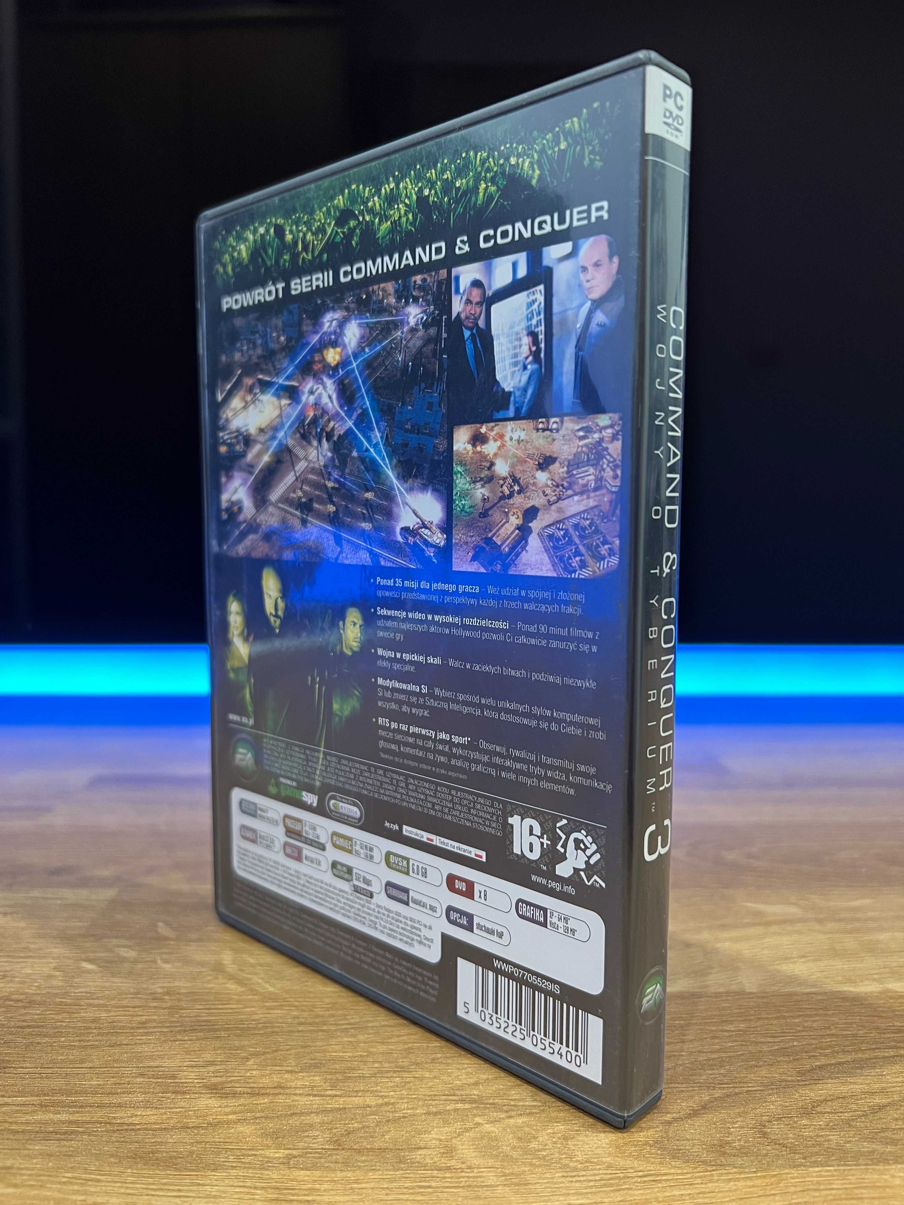 Command & Conquer 3 Wojny o Tyberium (PC PL 2007) premierowe wydanie