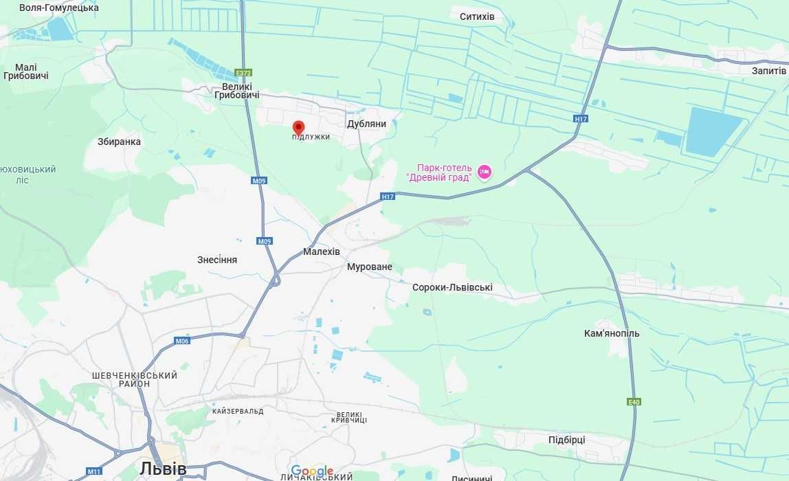 Продаж земельної ділянки в м.Дубляни