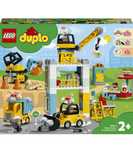 Lego duplo budowa z dźwigiem 10933