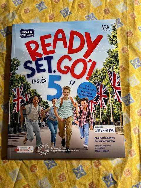 Conjunto Pedagógico - Inglês - 5º Ano  - "Ready, Set, Go! 5"