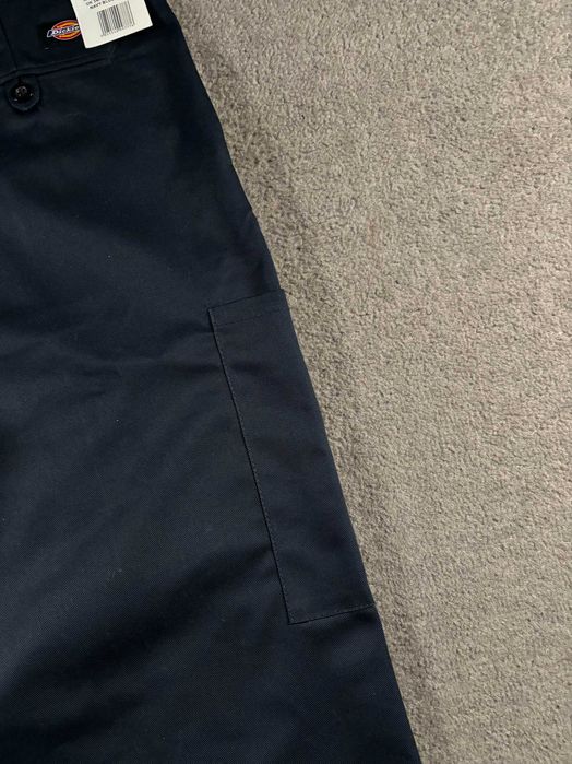 Spodnie Dickies 34R L Granatowe Proste Nowe Metki Szerokie