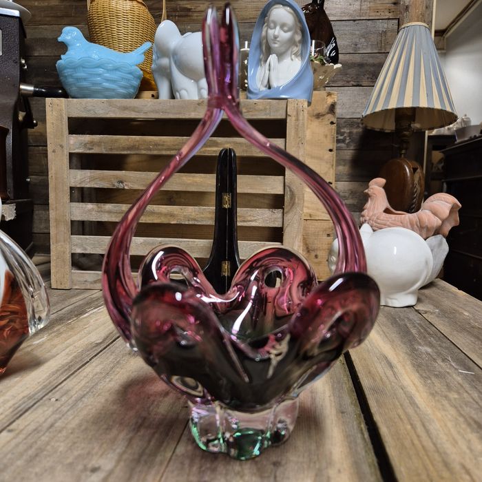 Koszyk szklany , Chribska (?) , Murano (?)