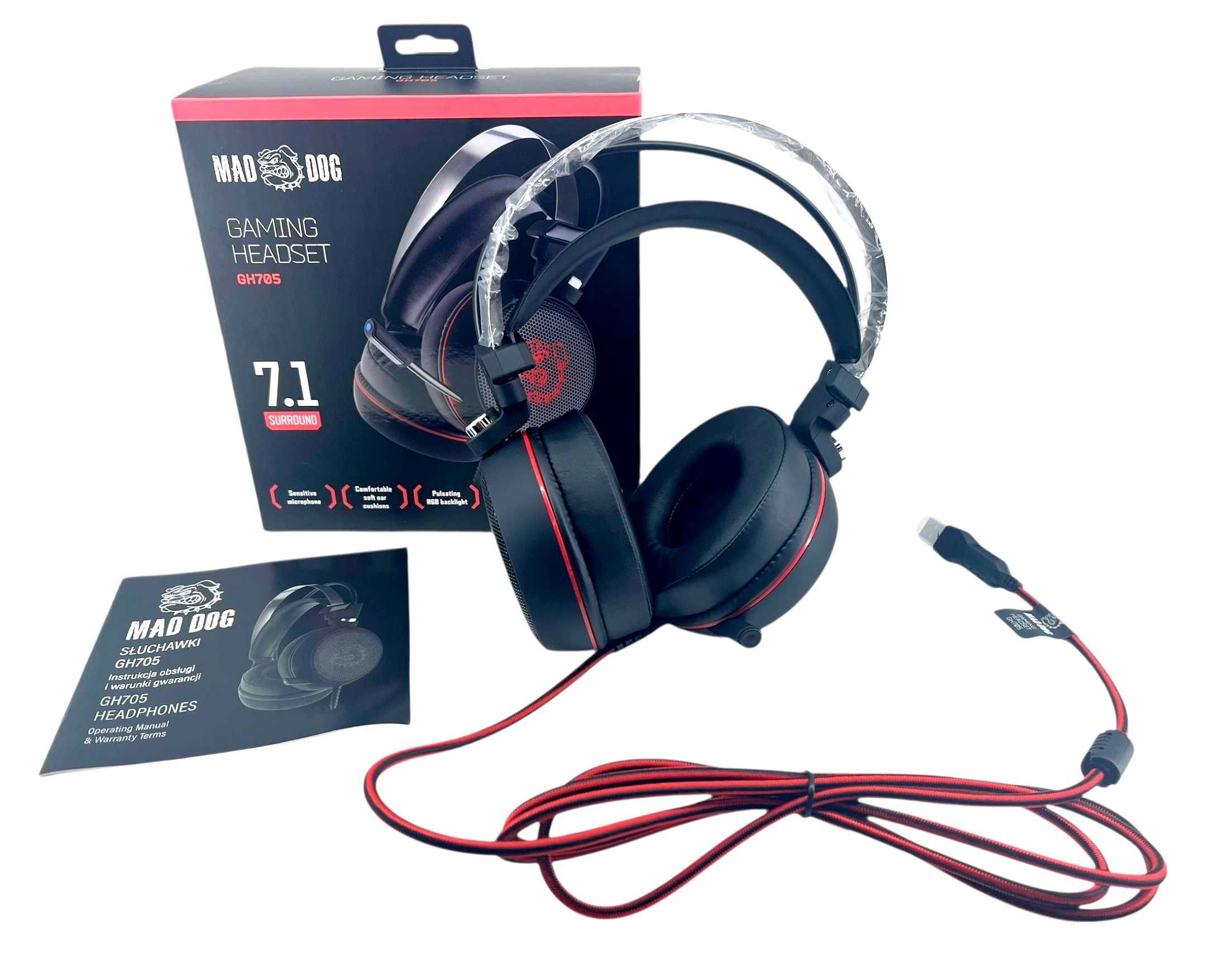 Słuchawki MAD DOG GH705