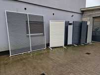 Metalowe żaluzje do budowy altan , ruchoma deseczka metalowa