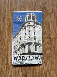 Mapa Warszawy z przewodnikiem dedykowane „Hotel Bristol” PL/ENG/DE
