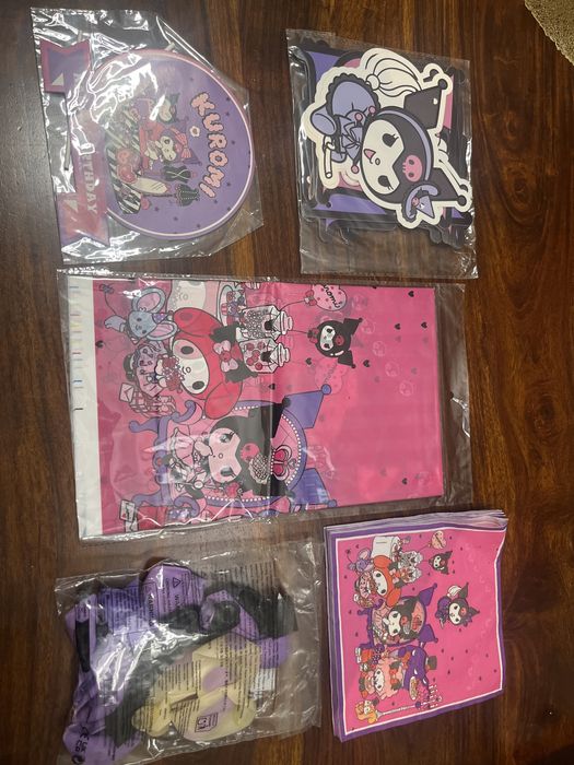 Zestaw urodzinowy kuromi