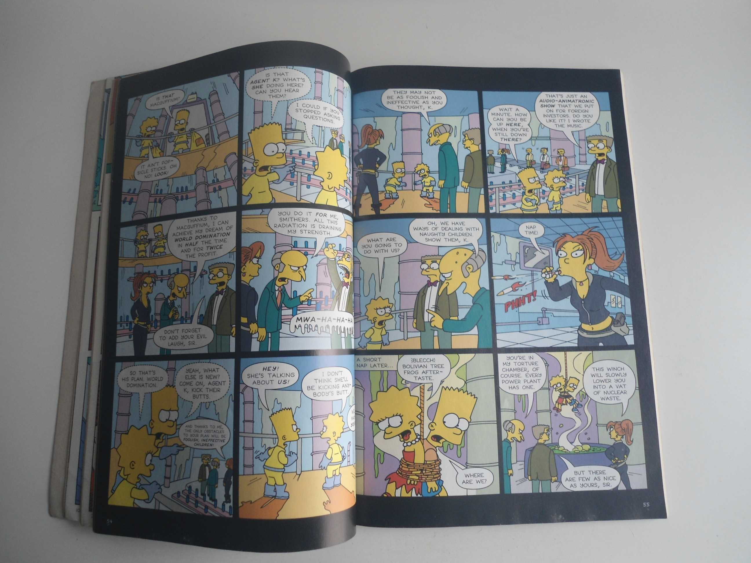 Big Bouncy book of Bart Simpson